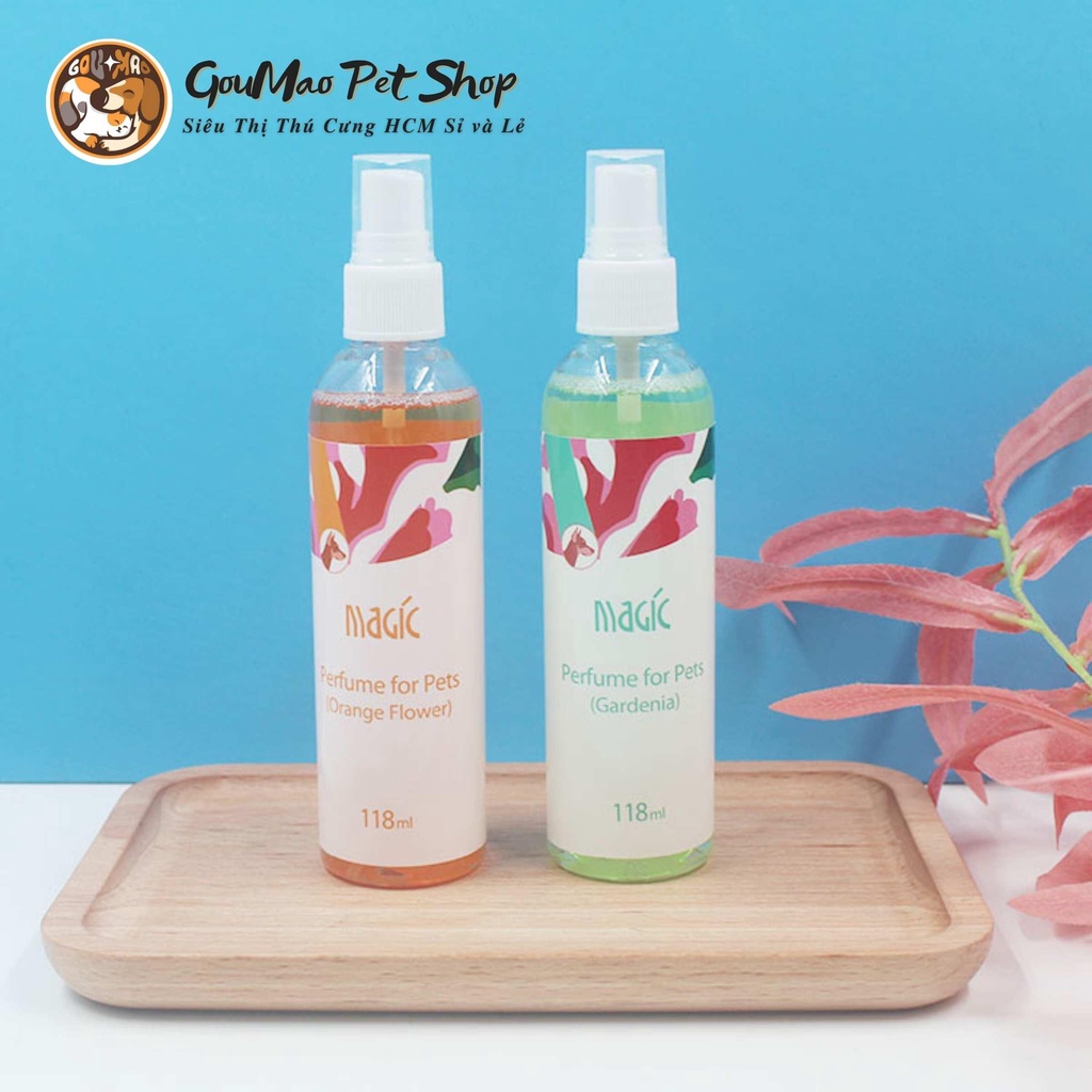 [Chính hãng] NƯỚC HOA MAGIC CHO CHÓ MÈO THÚ CƯNG - GOUMAO PET Nội dung 1