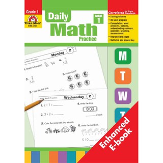 DAILY MATH PRACTICE -  6 c