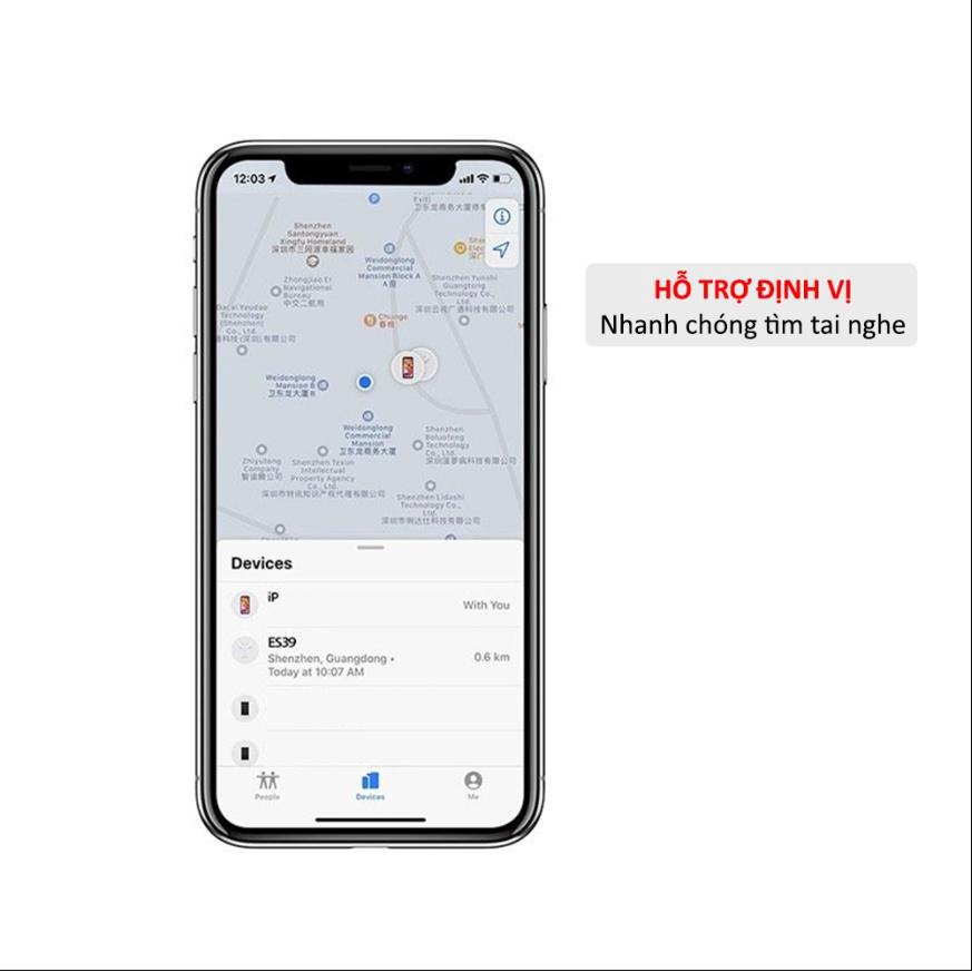 Tai nghe bluetooth Hoco ES39 PLUS/ES39 phiên bản đặc biệt, kết nối không dây hỗ trợ định vị, đổi tên - BH 12 tháng
