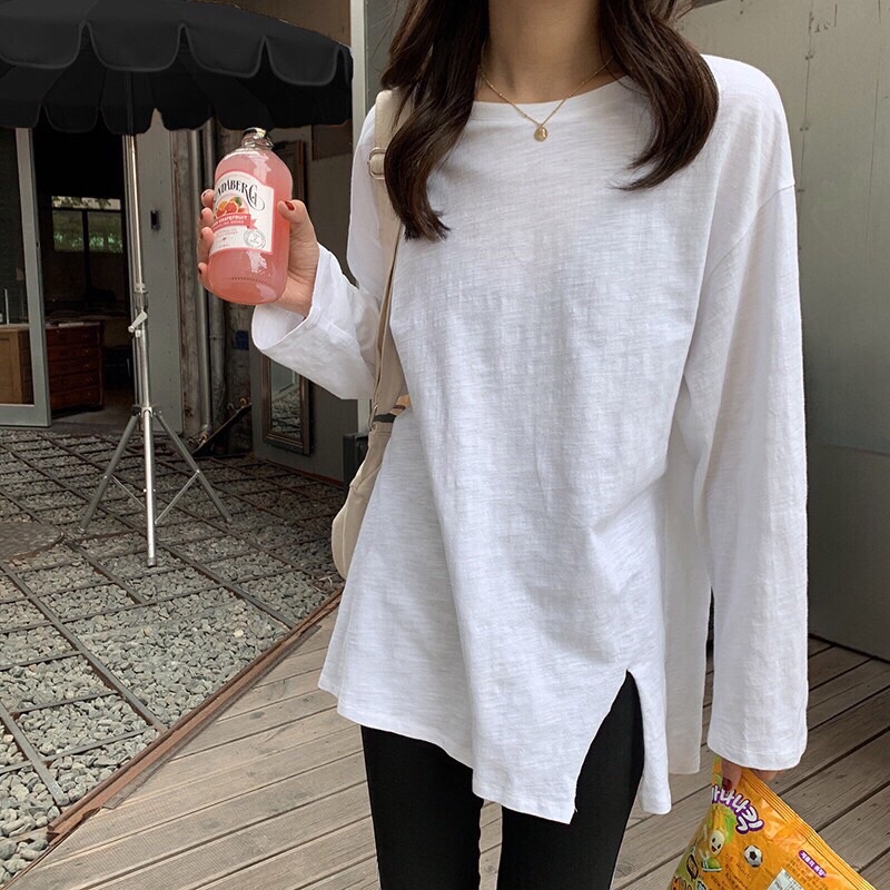 ÁO THUN BASIC TAY DÀI