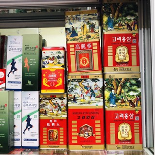 Hồng Sâm Củ Khô Joongang HÀN QUỐC, Hộp 600gr