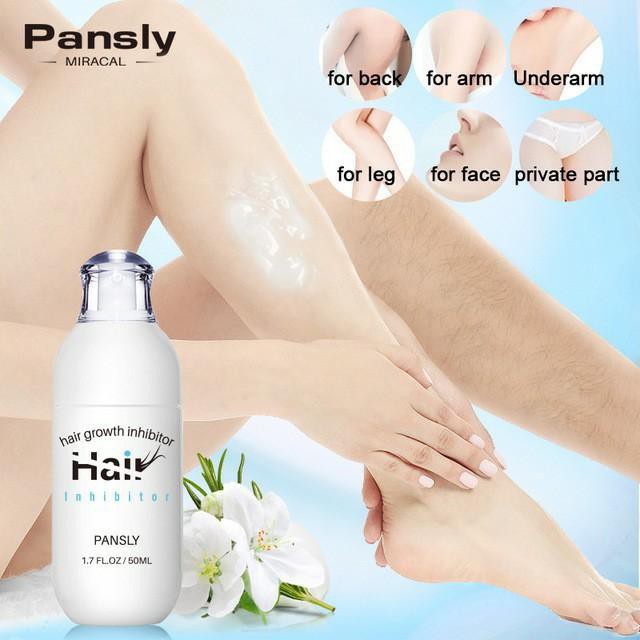 [ Triệt lông vĩnh viễn ] Kem ức chế mọc lông và dưỡng ẩm PANSLY 50ml