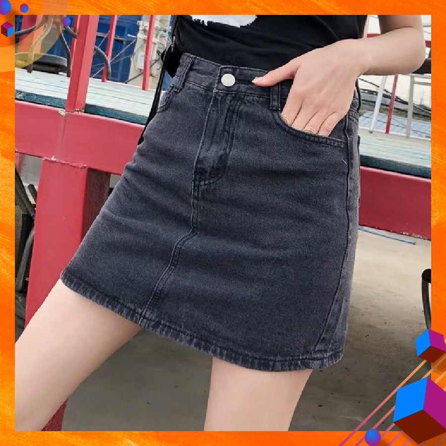 [Bigsize 58-90kg] Quần Váy Basic Đen - Xám, Lưng Cao Trên Rốn, Co Giãn, Có Quần Trong | BigBuy360 - bigbuy360.vn