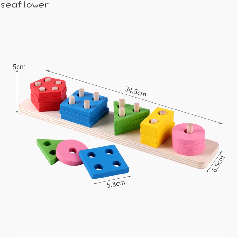 Đồ Chơi Lắp Ráp Hình Học Cải Thiện Nhận Thức Phù Hợp Với Tuổi 3 + Trẻ Em