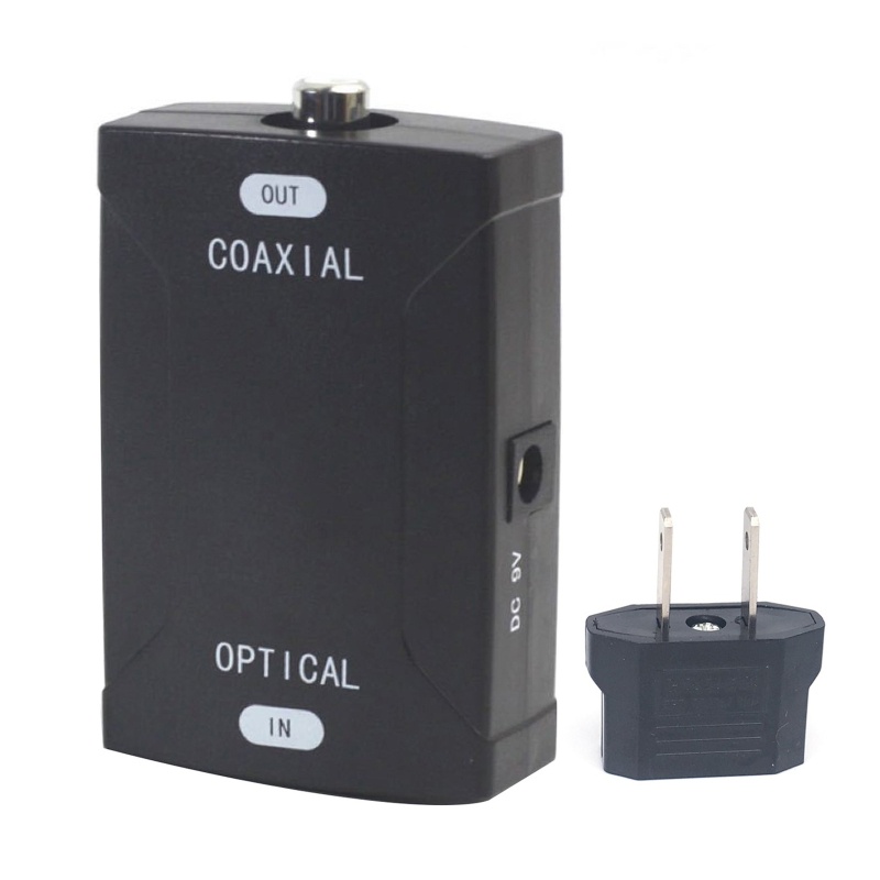 Bộ Thiết Bị Chuyển Đổi Kỹ Thuật Số Sang Analog Với Đầu Ra Đồng Trục Và Cáp Quang