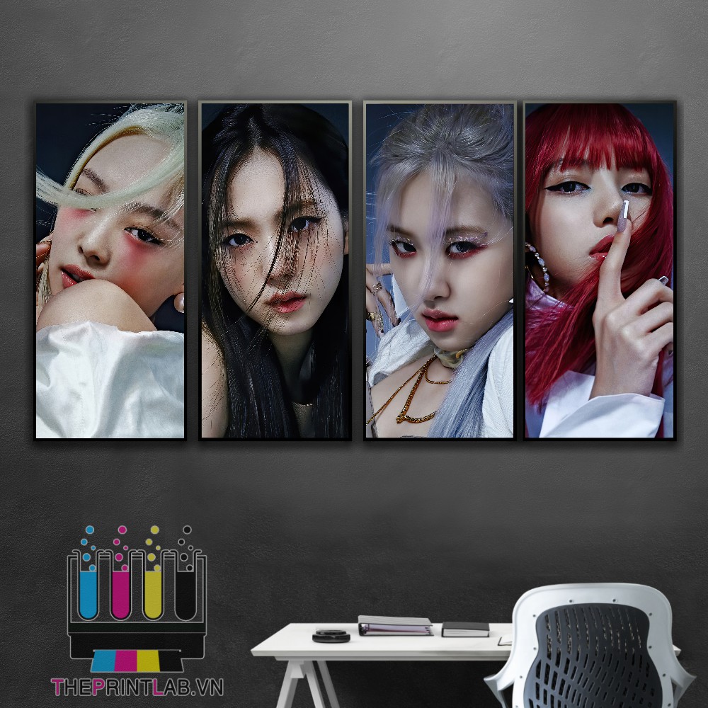 [TRANH VẢI CANVAS] K-POP BLACKPINK IN THEO YÊU CẦU MẪU 7