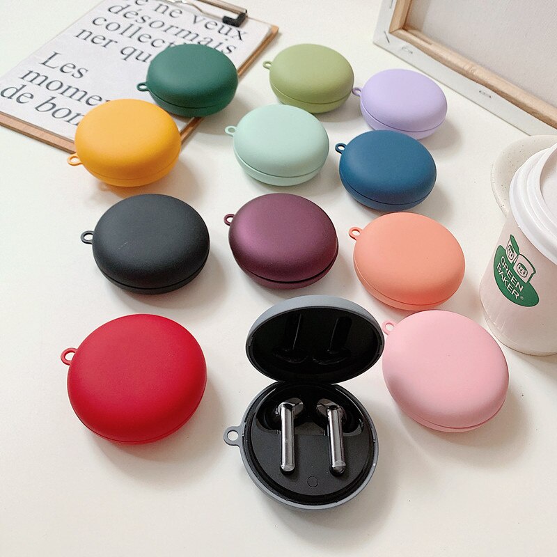 Hộp đựng bảo vệ tai nghe bằng PC cứng họa tiết dễ thương cho oppo enco w31