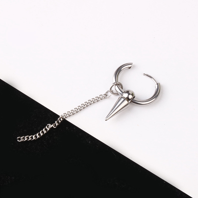 Khuyên Tai Tua Rua Hình Học Phong Cách Hiphop