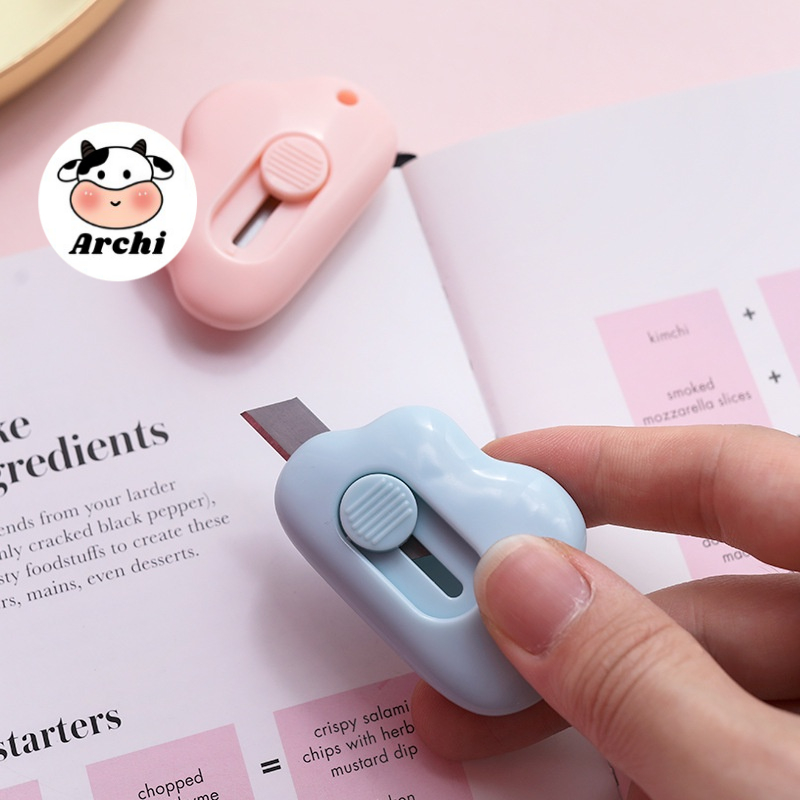 Dao rọc giấy dễ thương mẫu hình đám mây