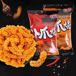 Bim Bim Mực Cay Ăn cực ngon vị mặn ngọt giòn rụm 46g