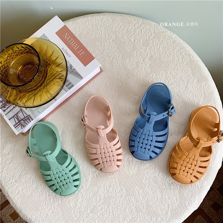 Sandal AYUER đế mềm chống trượt đơn giản xinh xắn thời trang cho bé