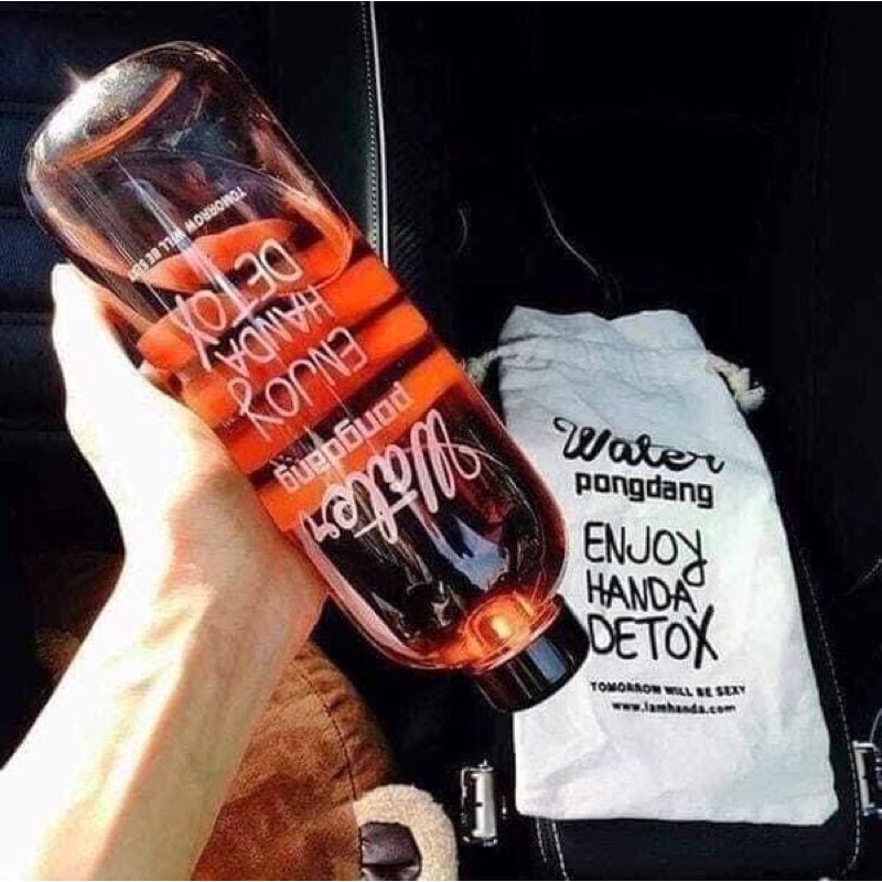 BÌNH DETOX 1000ml KÈM TÚI VẢI TIỆN LỢI