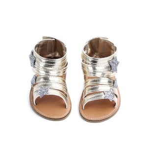 Sandal chiến binh cho bé gái cổ cao
