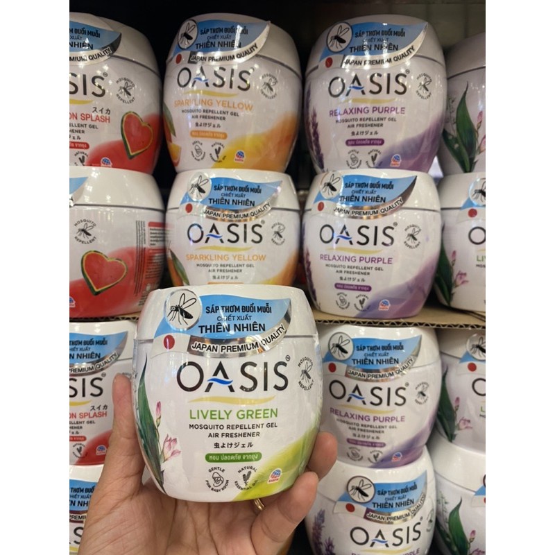 Sáp Thơm Đuổi Muỗi OASIS (180 gram)