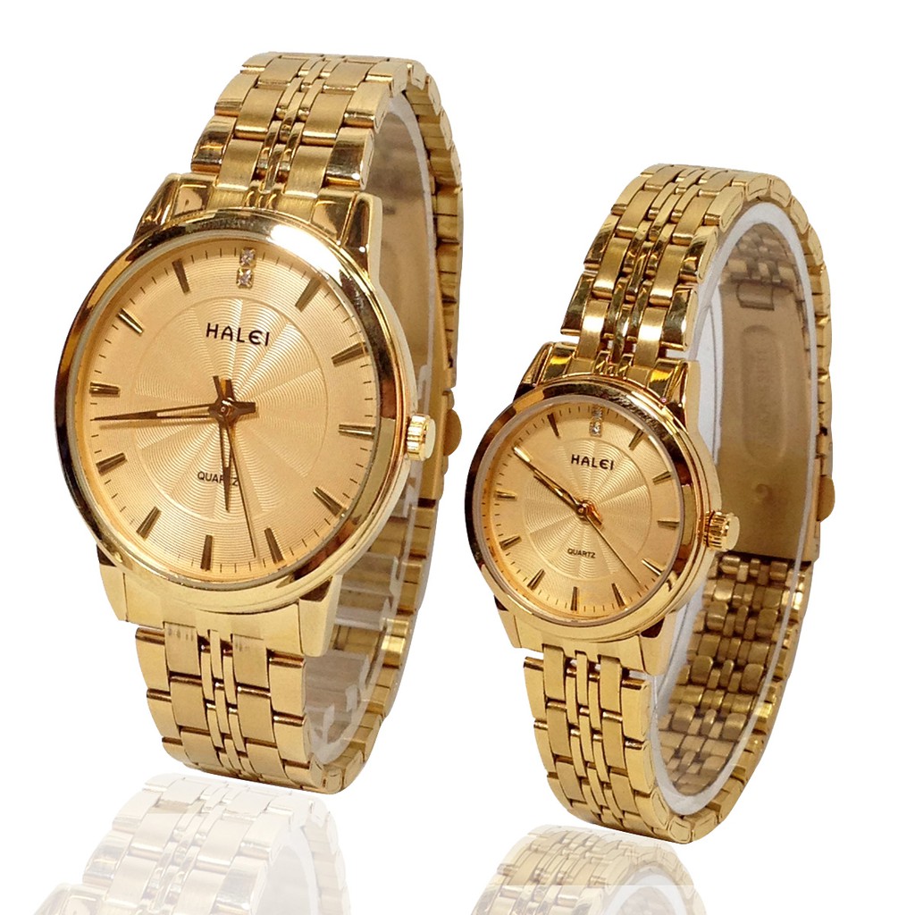 Đồng hồ nam HALEI 522MSKY dây thép không gỉ cao cấp (4 màu)