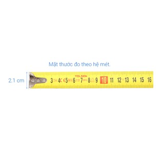 [GIAN HÀNG CHÍNH HÃNG] Thước Cuộn Tolsen 35012 - 7.5 Mét