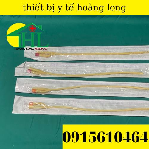 Ống thông tiểu Sonde Foley Chroma Malaysia 2 nhánh, 3 nhánh