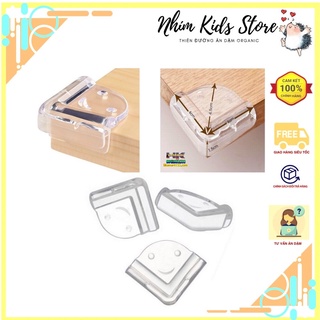 Bọc cạnh/góc bàn bằng sililcon an toàn cho bé và người già (1 cái)