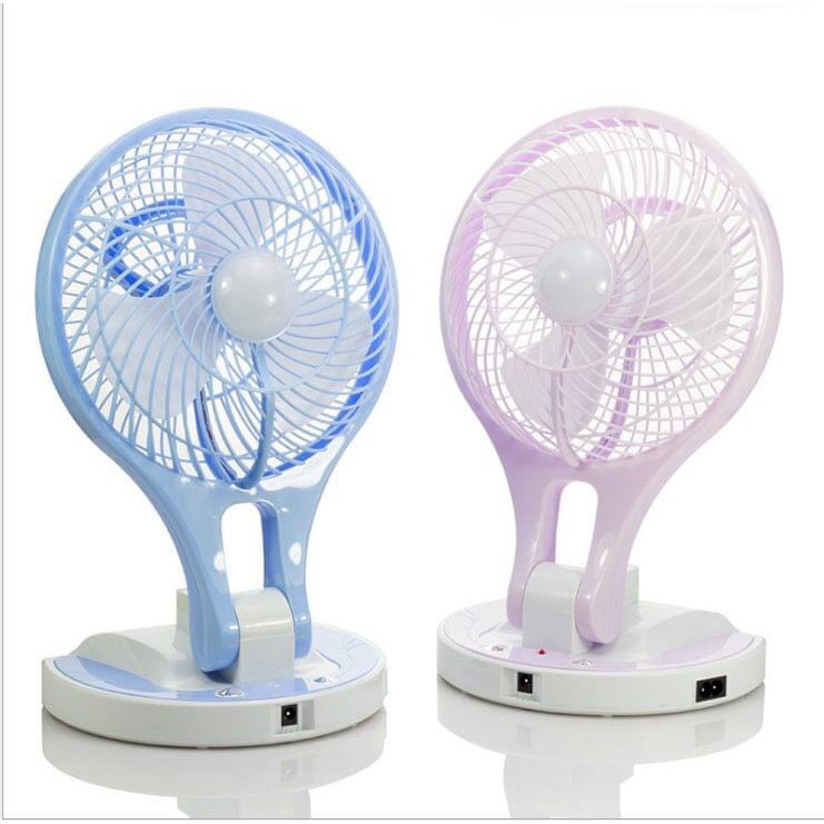 [ SIÊU KHUYẾN MÃI ] QUẠT TÍCH DIỆN CÓ  ĐÈN LED MINI FAN 5580