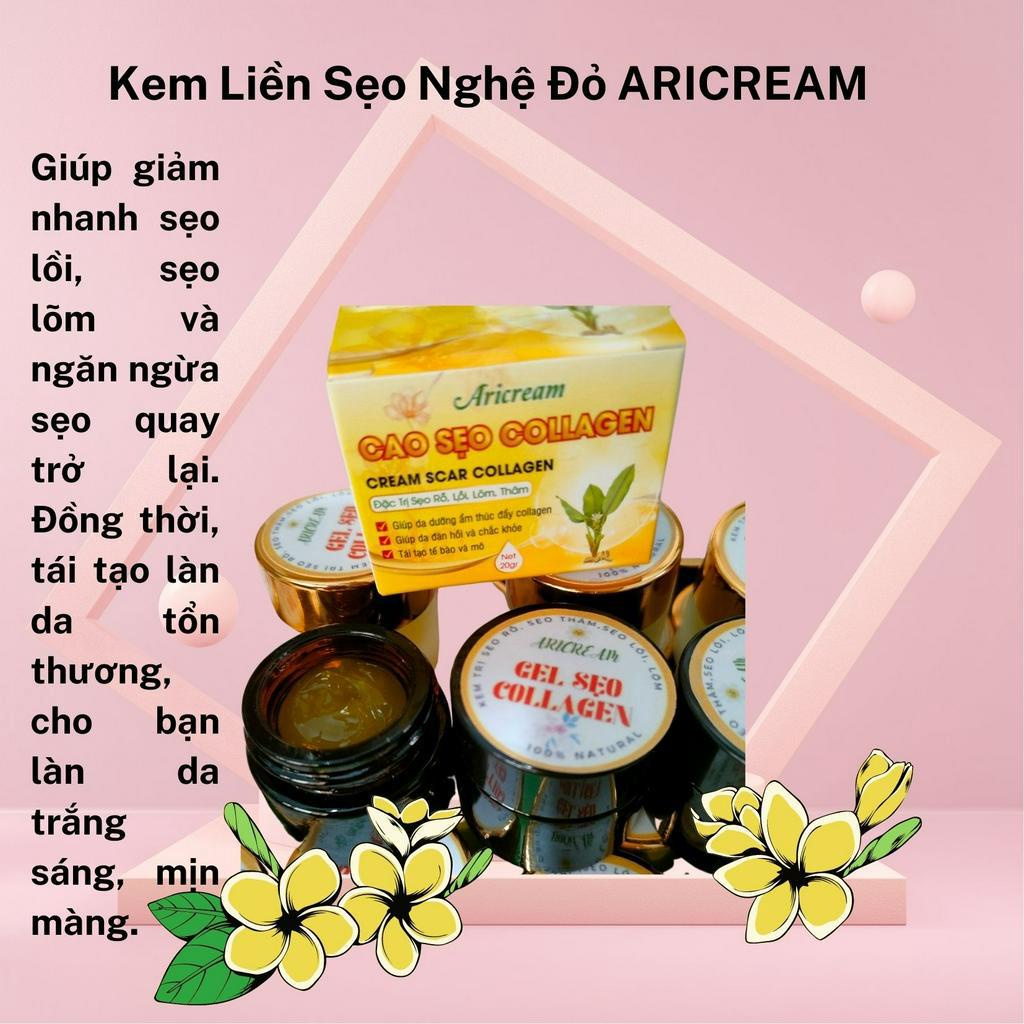 Cao sẹo Collagel  Phục Hồi Tái Tạo Da  Đánh bay các loại sẹo sồi lõm, các loại sẹo do mụn, thâm 15gr