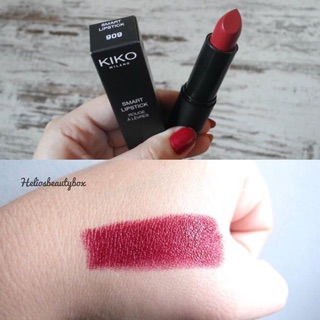[CHUẨN AUTH TỰ XÁCH TAY] Son Kiko 909 màu đỏ rượu cực đẹp có dưỡng lại quá RẺ