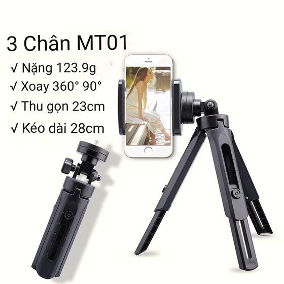 Giá Đỡ Điện Thoại Tripod Support 3 Chân.