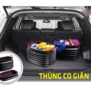Thùng Nhựa co giãn đa năng đựng đồ trên ô tô