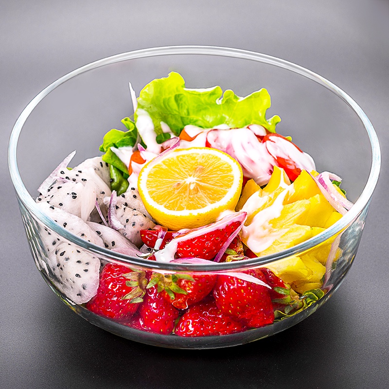 Bát Thủy Tinh, Tô Canh Cao Cấp Ocean, Bát Trơn Dùng Được Lò Vi Sóng Đường Kính 11.5cm/15cm/18cm - P00723/P00724/P00725