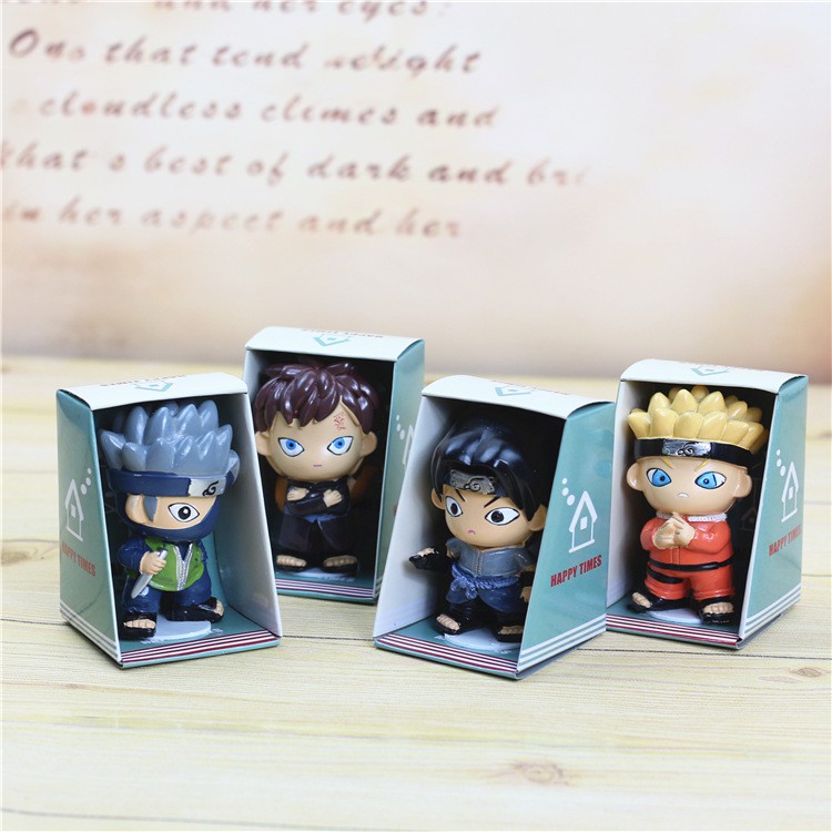 Quà lưu niệm Naruto và các bạn 6 *10 cm Minidoll