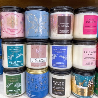 nến 1 bấc bath & body works