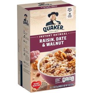 Yến mạch Quaker (Yến mạch ăn liền Quaker) đủ vị