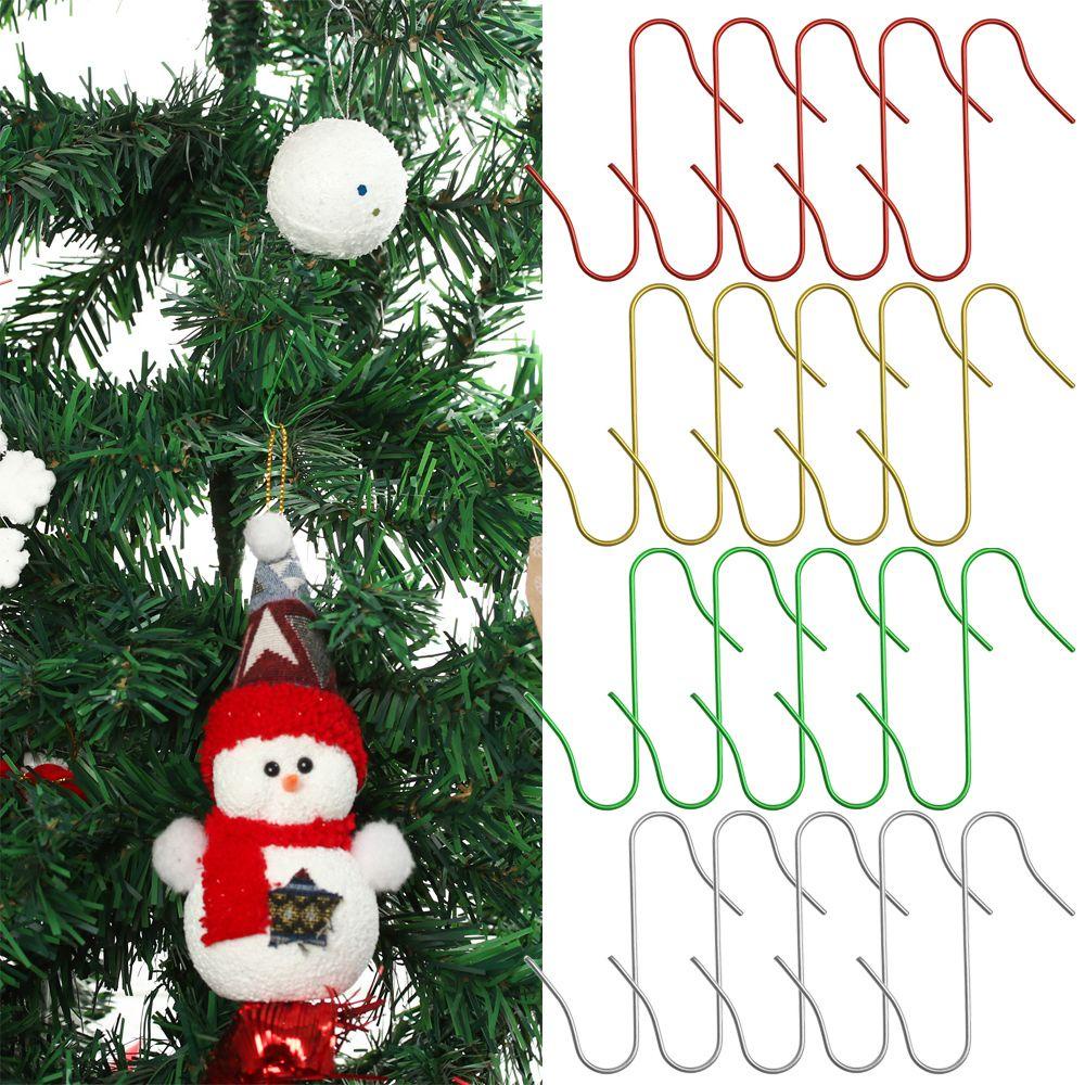 Set 10 Móc Treo Đồ Trang Trí Giáng Sinh|Giá Đỡ Đèn Treo Cây Thông Noel