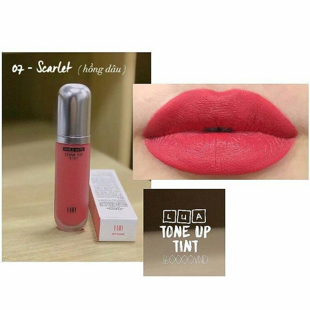 Son lụa tone up tint - hàn quốc