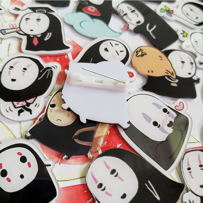 Pin cài balo sticker phụ kiện cài trang trí túi xách balo đáng yêu LOT STORE ST200