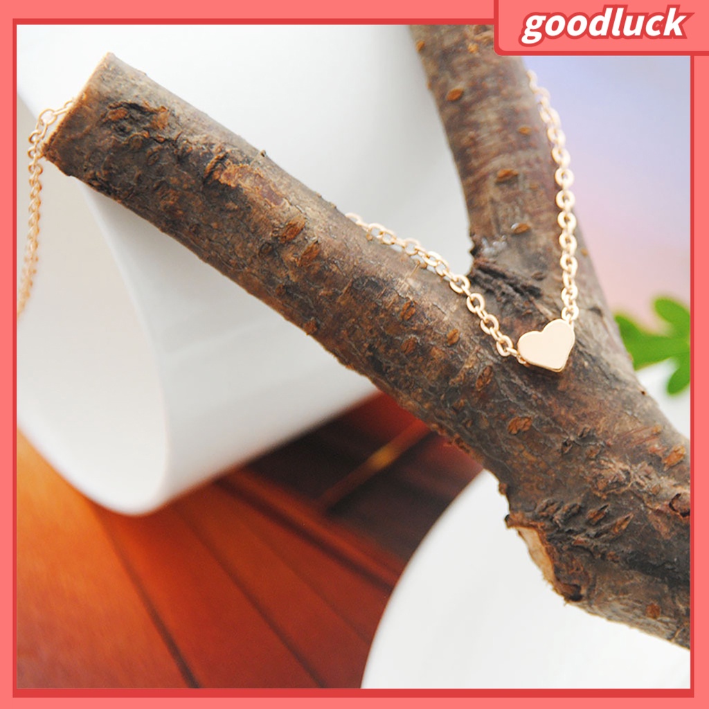 Vòng Cổ Choker Mặt Trái Tim Thời Trang Quyến Rũ Cho Nữ