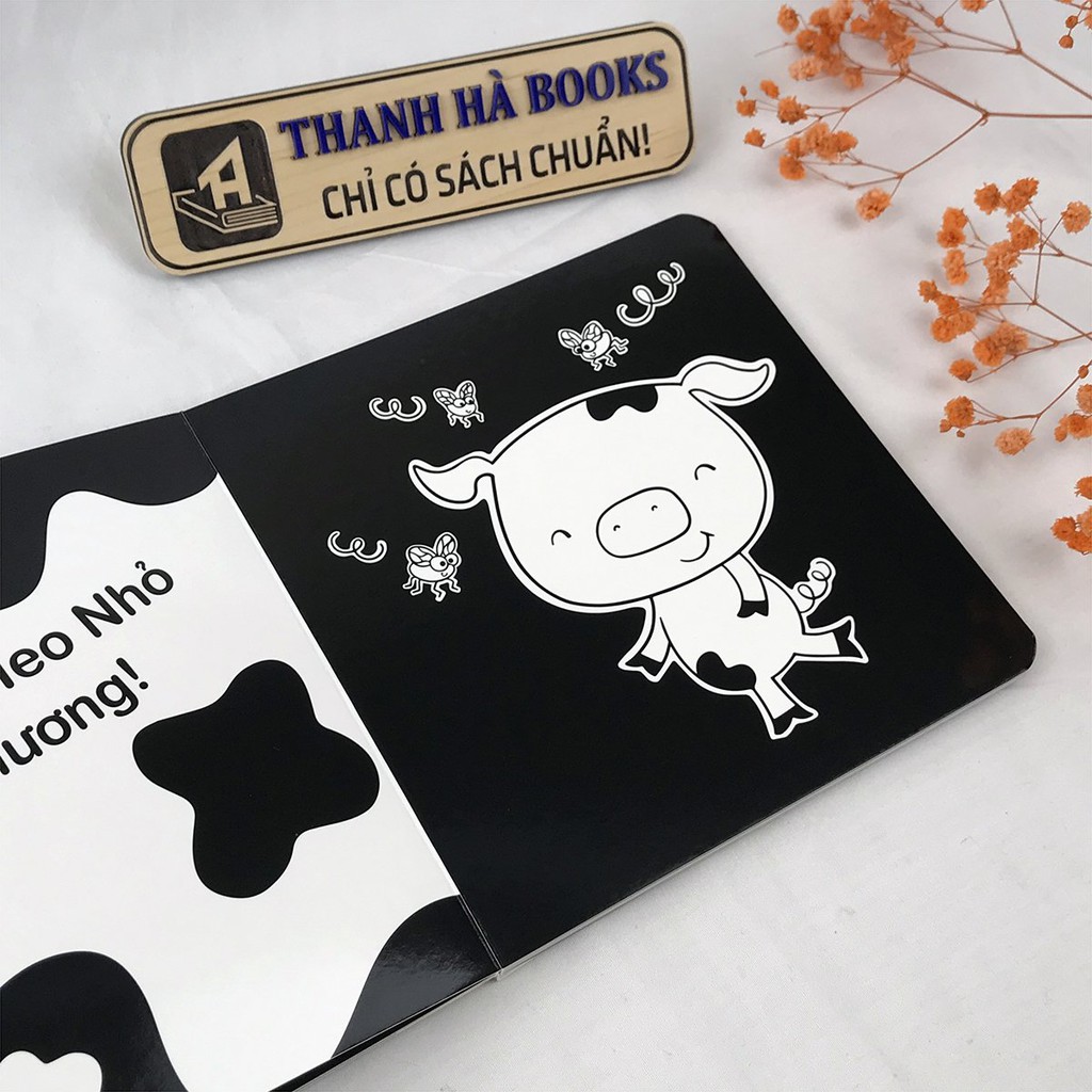 Sách Tương Phản (0-3 tuổi) - Combo 4 cuốn, tặng 6 Stickers