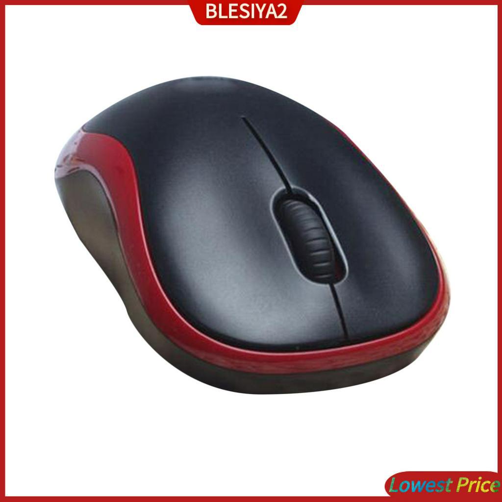 2.4GHz Slim Compact Wireless Mouse 1000dpi &amp; USB Receiver for Laptops Red