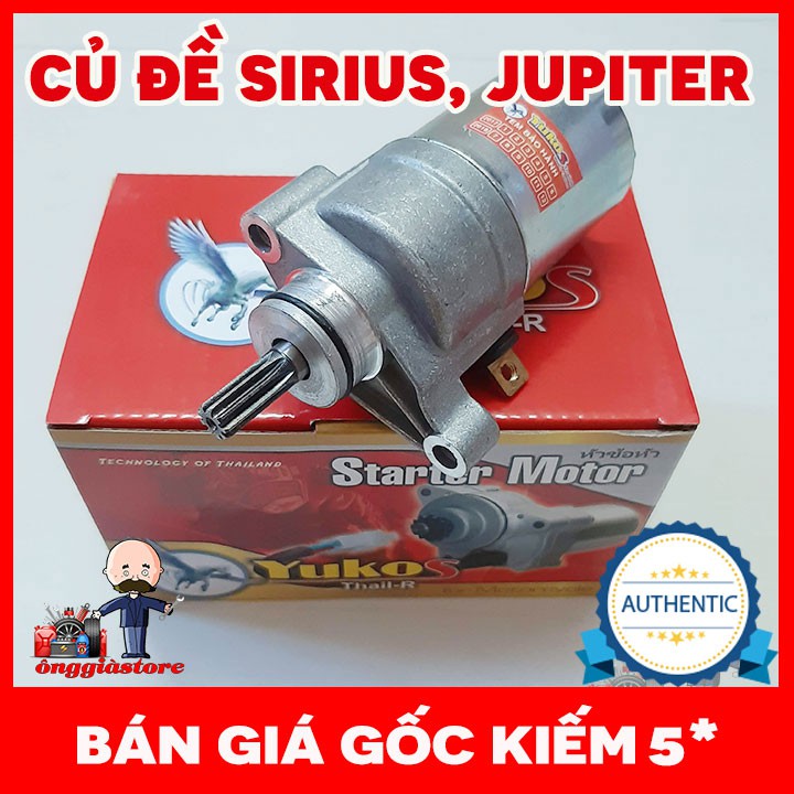 Củ đề, bộ tụ đề Sirius, Jupiter chính hãng Yukos Thái Lan PT76