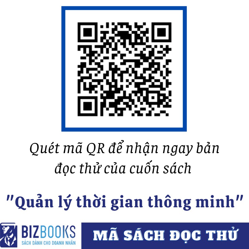 [Mã LIFE2410K giảm 10K đơn 20K] Sách - BIZBOOKS - Quản Lý Thời Gian Thông Minh Của Người Thành Đạt - 1 BEST SELLER | BigBuy360 - bigbuy360.vn