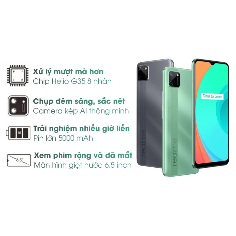 Điện thoại Realme C11 - Hàng Chính Hãng Mới 100% | BigBuy360 - bigbuy360.vn