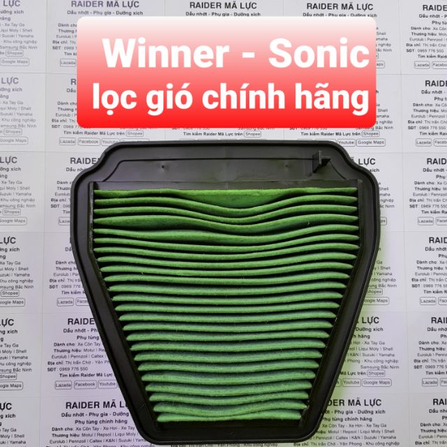 Lọc gió Honda Winner - Winner X - Sonic chính hãng