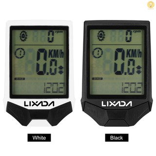 LT.D Cycling Wireless Computer with Heart Rate Sensor Multifunctional Rainproof Cycling Computer with Backlight LCD