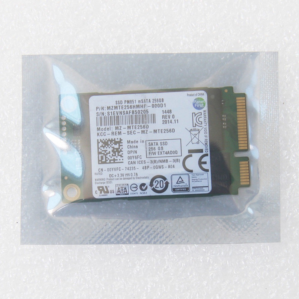 Ổ cứng SSD Msata samsung 256GB tháo máy BH 12 tháng