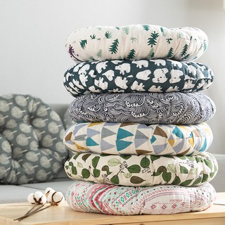 Đệm ngồi bệt tròn kiểu Nhật xinh xắn