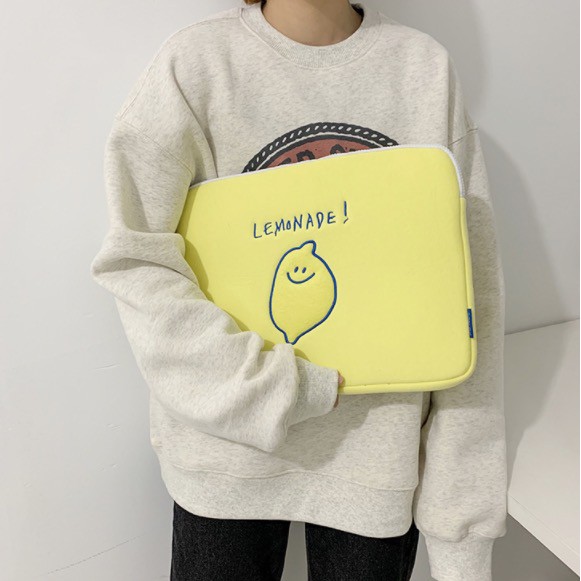 Balo đựng laptop thêu họa tiết phong cách Hàn Quốc