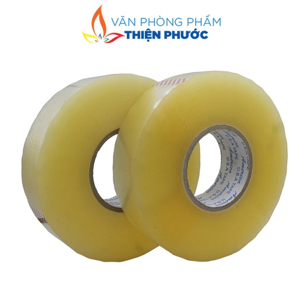 Băng keo trong 1KG 4.8cm dán thùng Độ dính 45 THIỆN PHƯỚC