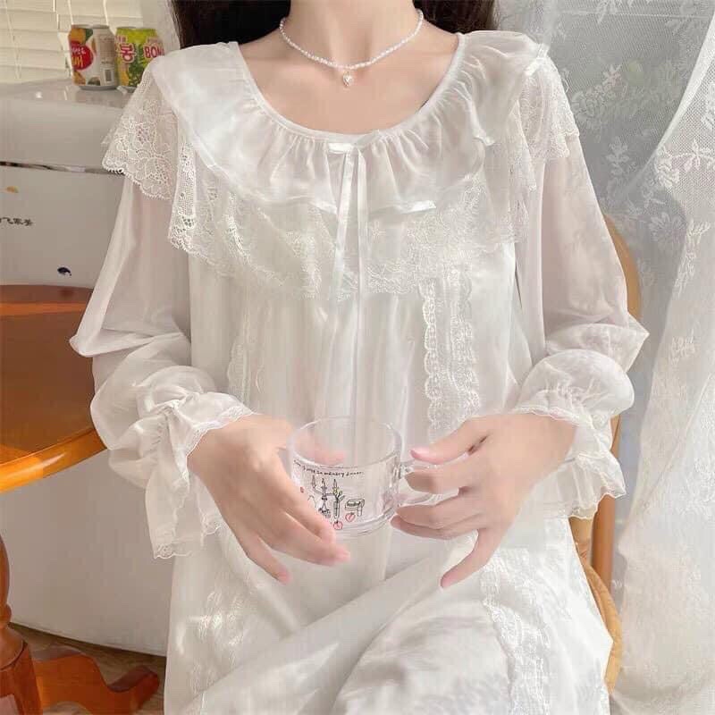 Đầm mặc nhà ngọt ngào và dễ thương