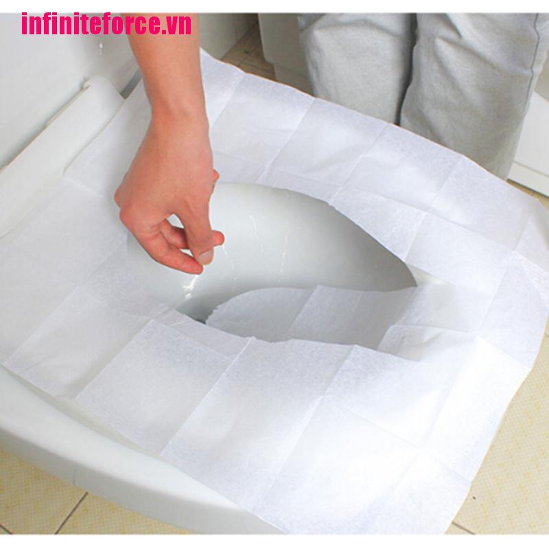 Bộ 10 Miếng Lót Bồn Cầu Dùng 1 Lần Tiện Lợi