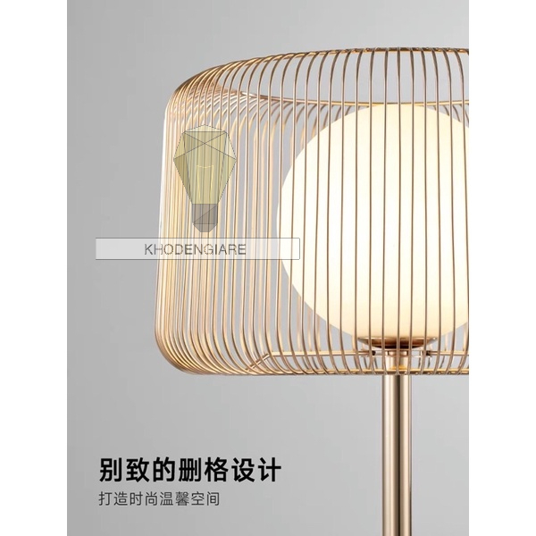 Đèn cây đứng MOYI-6620 mạ vàng với thiết kế độc đáo trang trí phòng khách
