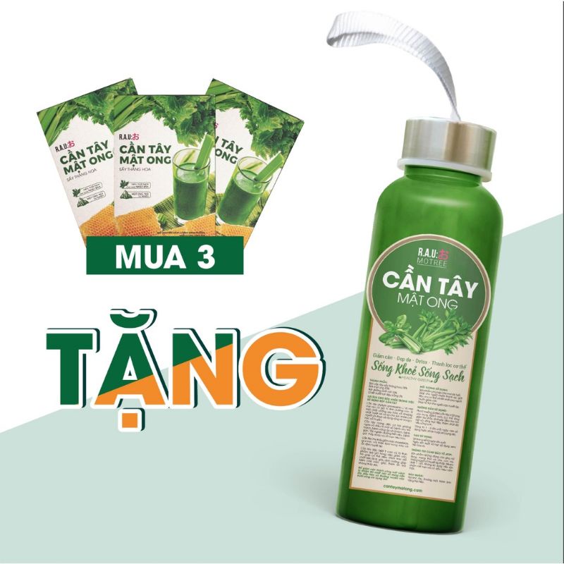 Cần Tây Mật Ong Motree Hộp 14 Gói